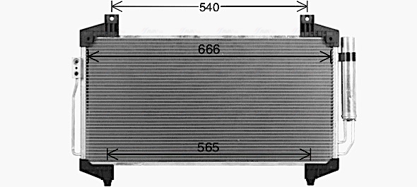 Ava Cooling Airco condensor MT5291D