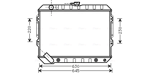 Ava Cooling Radiateur MTA2089