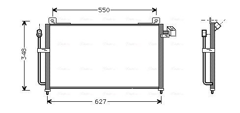 Ava Cooling Airco condensor MZ5141