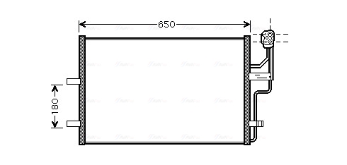 Ava Cooling Airco condensor MZ5186