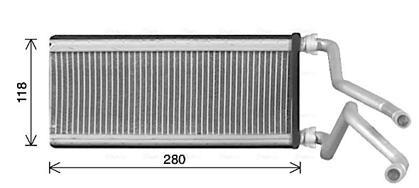 Ava Cooling Kachelradiateur MZ6298