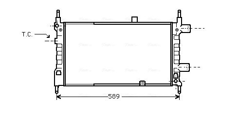 Ava Cooling Radiateur OL2068