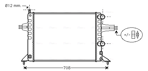 Ava Cooling Radiateur OL2257