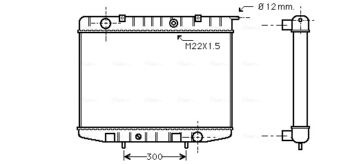 Ava Cooling Radiateur OL2337