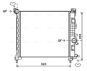 Ava Cooling Radiateur OL2561