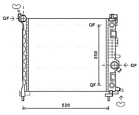 Ava Cooling Radiateur OL2567