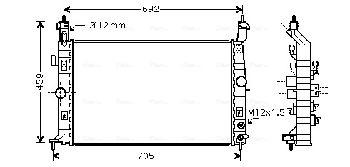 Ava Cooling Radiateur OLA2582