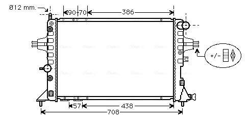 Ava Cooling Radiateur OLA2329