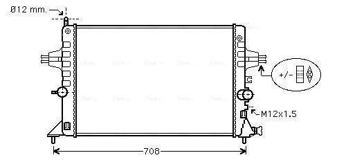 Ava Cooling Radiateur OLA2440