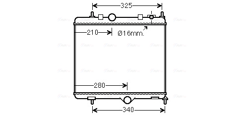 Ava Cooling Radiateur PE2384