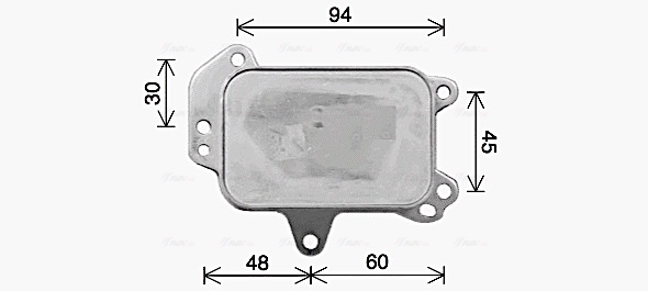 Ava Cooling Oliekoeler motorolie PE3424