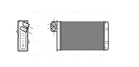 Ava Cooling Kachelradiateur PE6233