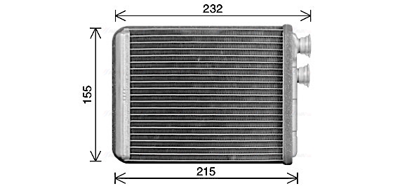 Ava Cooling Kachelradiateur PE6431