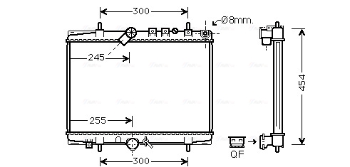 Ava Cooling Radiateur PEA2202