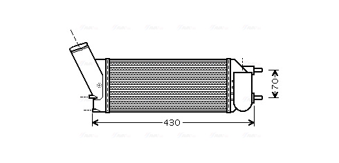 Ava Cooling Interkoeler PEA4335