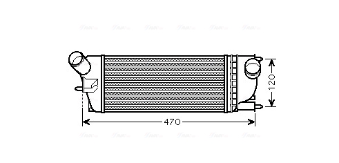 Ava Cooling Interkoeler PEA4336