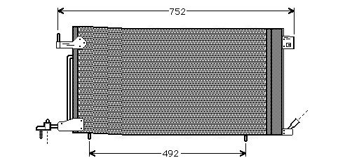 Ava Cooling Airco condensor PEA5187