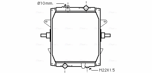 Ava Cooling Radiateur RE2050