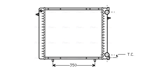 Ava Cooling Radiateur RT2045