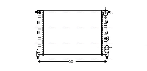 Ava Cooling Radiateur RT2108