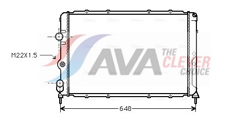 Ava Cooling Radiateur RTA2199