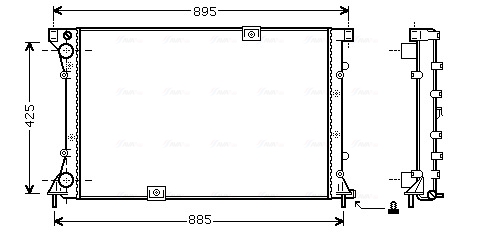 Ava Cooling Radiateur RT2313