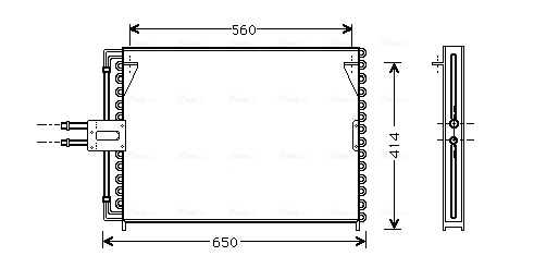 Ava Cooling Airco condensor RT5189