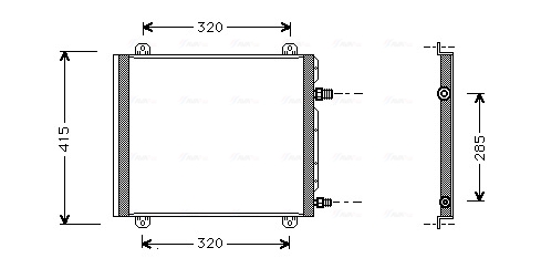 Ava Cooling Airco condensor RT5235