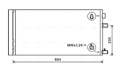 Ava Cooling Airco condensor RT5618D