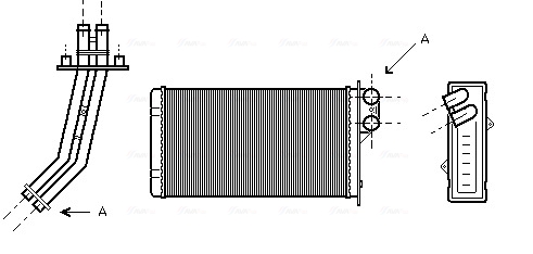 Ava Cooling Kachelradiateur RT6170