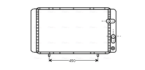 Ava Cooling Radiateur RTA2084