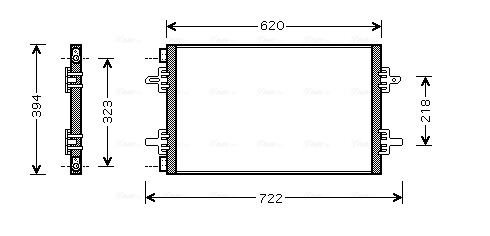 Ava Cooling Airco condensor RTA5294