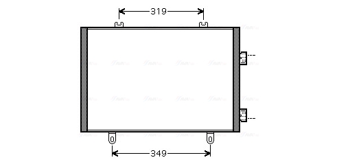 Ava Cooling Airco condensor RTA5349