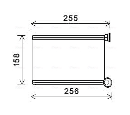 Ava Cooling Kachelradiateur RTA6551