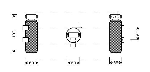 Ava Cooling Airco droger/filter RTD287