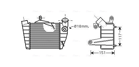 Ava Cooling Interkoeler SA4019