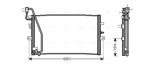 Ava Cooling Airco condensor SB5056