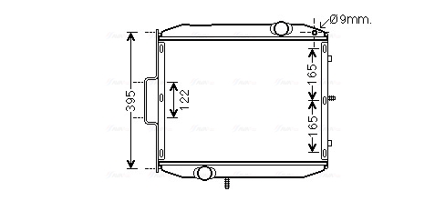 Ava Cooling Radiateur SR2021