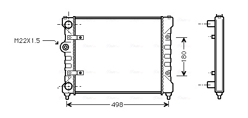 Ava Cooling Radiateur ST2022