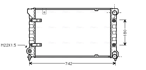 Ava Cooling Radiateur STA2019