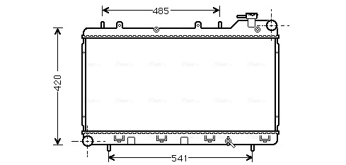 Ava Cooling Radiateur SU2015