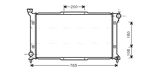 Ava Cooling Radiateur SU2036