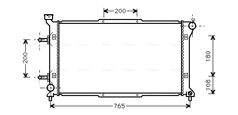 Ava Cooling Radiateur SU2037