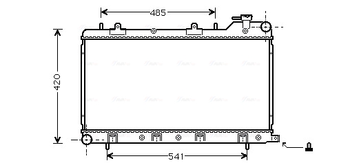 Ava Cooling Radiateur SU2045