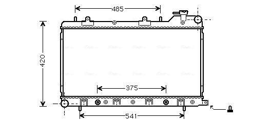 Ava Cooling Radiateur SU2046