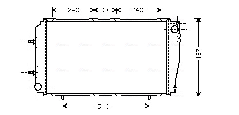 Ava Cooling Radiateur SU2055