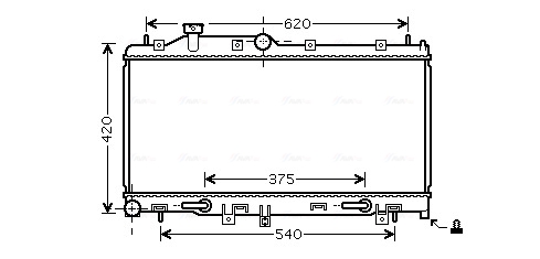 Ava Cooling Radiateur SU2066