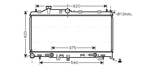 Ava Cooling Radiateur SU2068