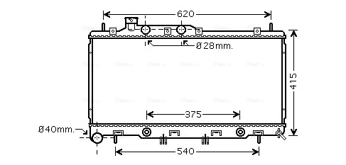 Ava Cooling Radiateur SU2069