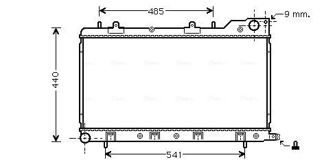 Ava Cooling Radiateur SU2071